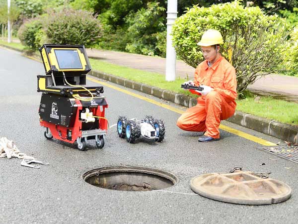 观山湖管道机器人检测